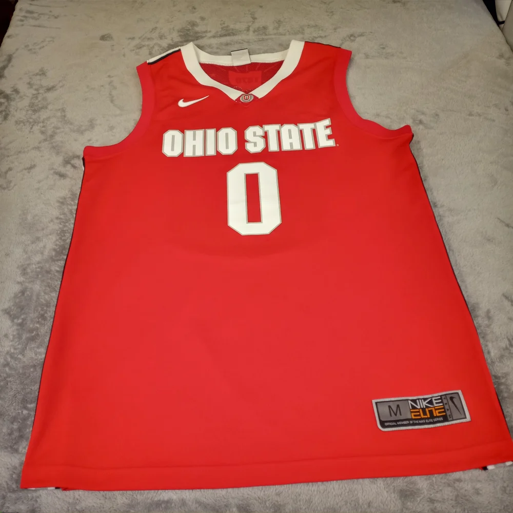 Nike Men's Ohio State Scarlet Basketball Jersey Size Medium